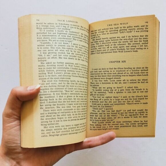 1963 The Sea Wolf by Jack London Bantam Pathfinder Paperback Adventure Novel - Picture 8 of 9